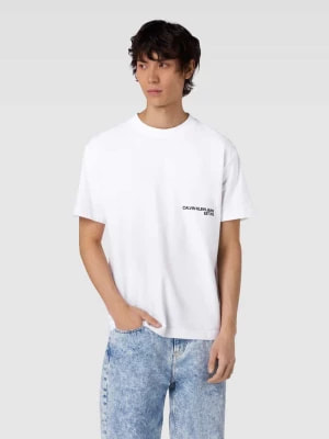 Zdjęcie produktu T-shirt z nadrukiem z logo model ‘SPRAY’ Calvin Klein Jeans