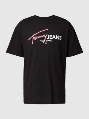 Zdjęcie produktu T-shirt z nadrukiem z logo model ‘SPRAY POP COLOR’ Tommy Jeans