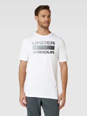 Zdjęcie produktu T-shirt z nadrukiem z logo model ‘TEAM ISSUE’ Under Armour