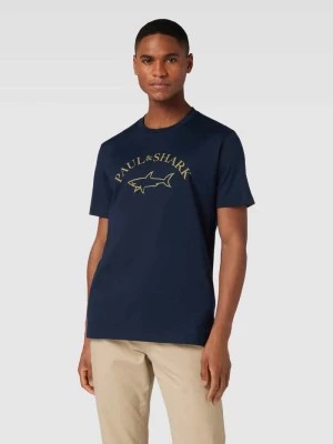 Zdjęcie produktu T-shirt z nadrukiem z logo PAUL & SHARK