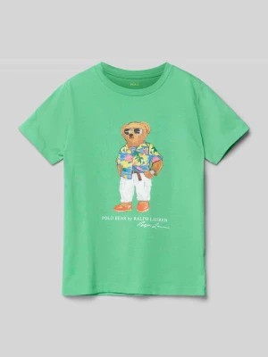 Zdjęcie produktu T-shirt z nadrukiem z logo Polo Ralph Lauren Kids