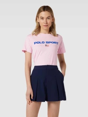 Zdjęcie produktu T-shirt z nadrukiem z logo Polo Sport