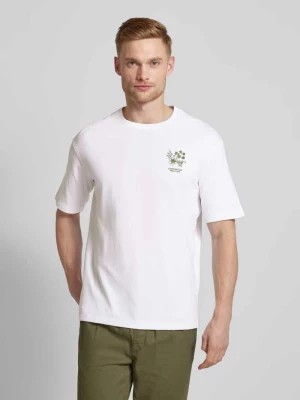 Zdjęcie produktu T-shirt z nadrukiem z logo Selected Homme