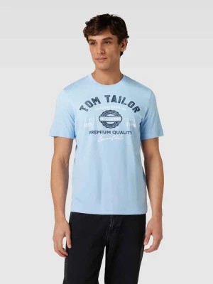 Zdjęcie produktu T-shirt z nadrukiem z logo Tom Tailor