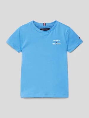 Zdjęcie produktu T-shirt z nadrukiem z logo Tommy Hilfiger Kids