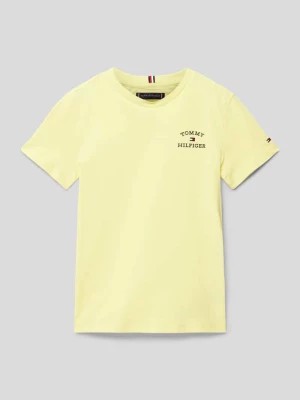 Zdjęcie produktu T-shirt z nadrukiem z logo Tommy Hilfiger Teens
