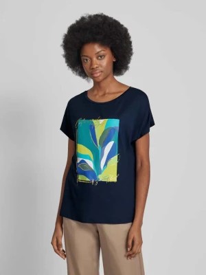 Zdjęcie produktu T-shirt z nadrukiem z motywem i okrągłym dekoltem Christian Berg Woman