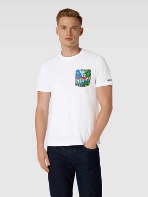 Zdjęcie produktu T-shirt z nadrukiem z motywem model ‘BLANCHE’ MC2 Saint Barth
