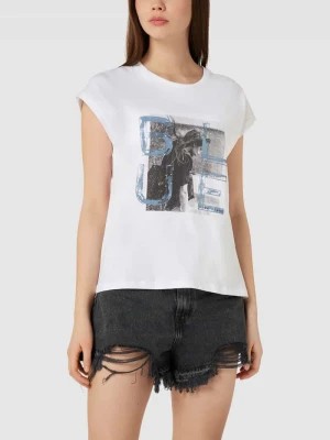 Zdjęcie produktu T-shirt z nadrukiem z motywem model ‘MAGUERITE’ Pepe Jeans
