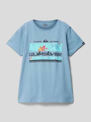 Zdjęcie produktu T-shirt z nadrukiem z motywem z logo model ‘TROPICAL RAINBOW’ Quiksilver