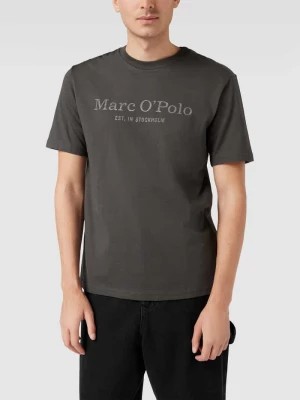 Zdjęcie produktu T-shirt z nadrukiem z napisem i logo Marc O'Polo