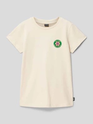 Zdjęcie produktu T-shirt z nadrukiem z napisem model ‘Violett’ CARS JEANS