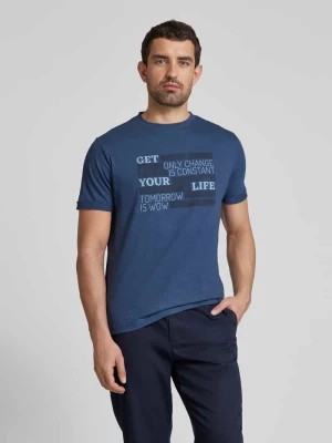 Zdjęcie produktu T-shirt z nadrukiem ze sloganem Lerros