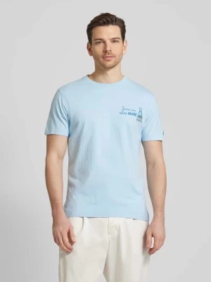 Zdjęcie produktu T-shirt z nadrukiem ze sloganem MC2 Saint Barth