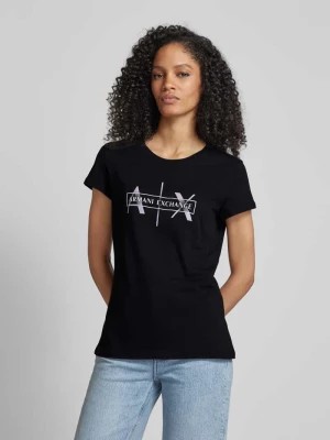 Zdjęcie produktu T-shirt z napisem z logo Armani Exchange