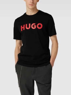 Zdjęcie produktu T-shirt z napisem z logo model ‘DULIVIO’ HUGO