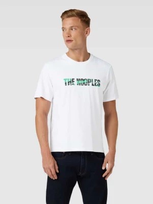 Zdjęcie produktu T-shirt z okrągłym dekoltem i nadrukiem z logo THE KOOPLES