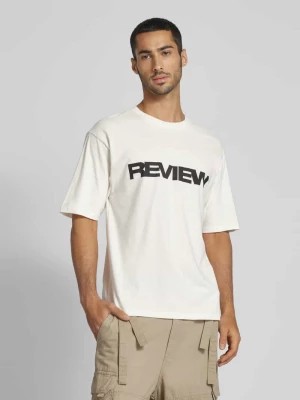 Zdjęcie produktu T-shirt z okrągłym dekoltem REVIEW