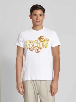 Zdjęcie produktu T-shirt z okrągłym dekoltem Versace Jeans Couture