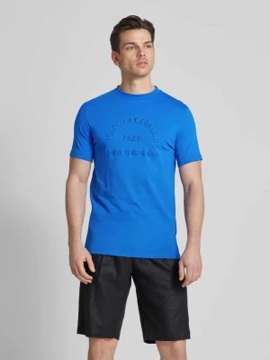 Zdjęcie produktu T-shirt z wyhaftowanym logo Karl Lagerfeld