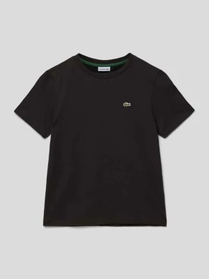 Zdjęcie produktu T-shirt z wyhaftowanym logo Lacoste