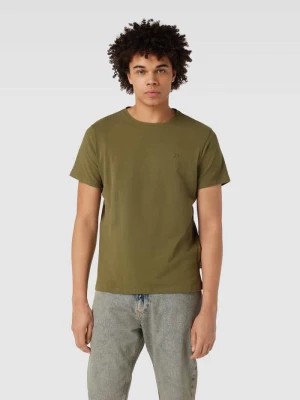 Zdjęcie produktu T-shirt z wyhaftowanym logo model ‘Dinton’ Blend