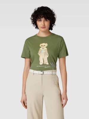 Zdjęcie produktu T-shirt z wyhaftowanym z motywem model ‘PROV BEAR’ Polo Ralph Lauren