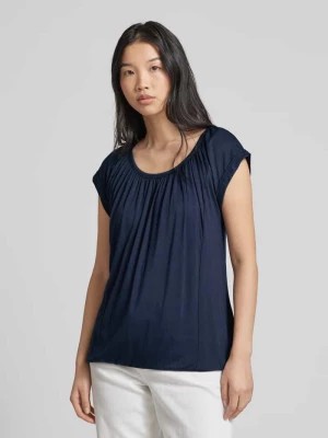Zdjęcie produktu T-shirt z zakładkami model ‘Marica’ Soyaconcept
