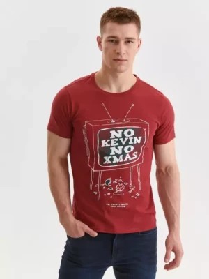 Zdjęcie produktu T-shirt ze świątecznym motywem TOP SECRET