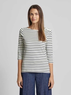 Zdjęcie produktu T-shirt ze wzorem w paski i rękawami o dł. 3/4 Christian Berg Woman