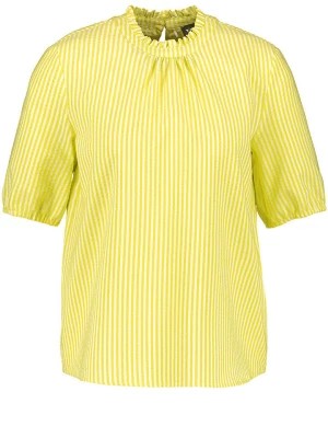 Zdjęcie produktu TAIFUN Bluzka w kolorze żółto-białym rozmiar: 48