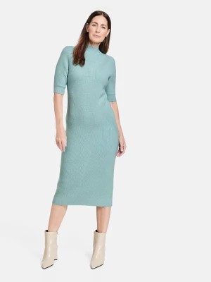 Zdjęcie produktu TAIFUN Sukienka dzianinowa w kolorze błękitnym rozmiar: 44