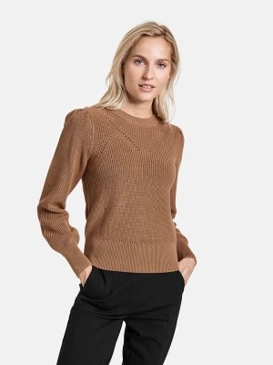Zdjęcie produktu TAIFUN Sweter w kolorze jasnobrązowym rozmiar: 38