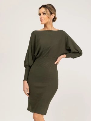 Zdjęcie produktu Tantra Sukienka w kolorze khaki rozmiar: L