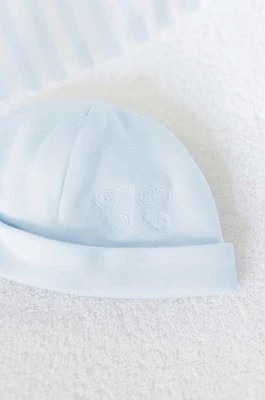 Zdjęcie produktu Tartine et Chocolat czapka bawełniana niemowlęca kolor niebieski z cienkiej dzianiny bawełniana