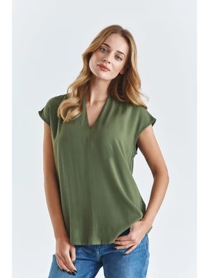 Zdjęcie produktu TATUUM Bluzka w kolorze oliwkowym rozmiar: 34
