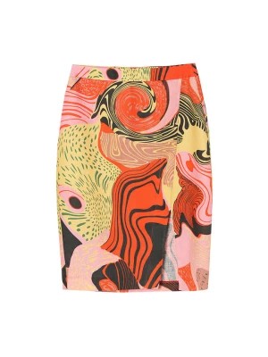 Zdjęcie produktu TATUUM Lniana spódnica ze wzorem rozmiar: 38