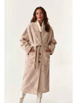 Zdjęcie produktu TATUUM Płaszcz wełniany w kolorze beżowym rozmiar: S