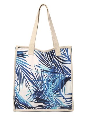 Zdjęcie produktu TATUUM Shopper bag w kolorze niebiesko-beżowym - 40 x 43 cm rozmiar: onesize