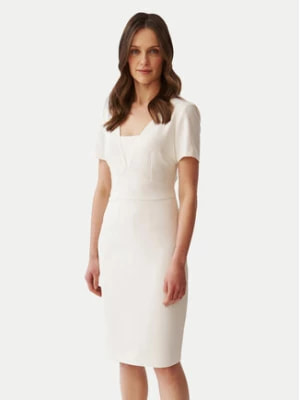 Zdjęcie produktu Tatuum Sukienka koktajlowa Borki T2406.208 Biały Slim Fit