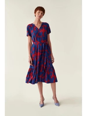 Zdjęcie produktu TATUUM Sukienka w kolorze czerwono-niebieskim rozmiar: 44