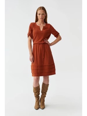 Zdjęcie produktu TATUUM Sukienka w kolorze jasnobrązowym rozmiar: XL