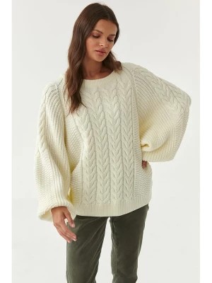 Zdjęcie produktu TATUUM Sweter w kolorze białym rozmiar: M