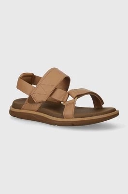 Zdjęcie produktu Teva sandały skórzane Madera Slingback damskie kolor brązowy 1152570
