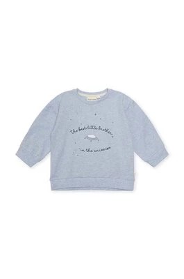 Zdjęcie produktu That's mine bluza niemowlęca 005073 Finley Little Brother Sweatshirt kolor niebieski z aplikacją