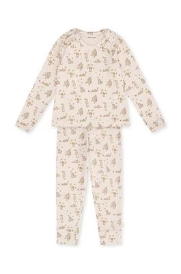 Zdjęcie produktu That's mine piżama dziecięca Eluna kolor beżowy wzorzysta