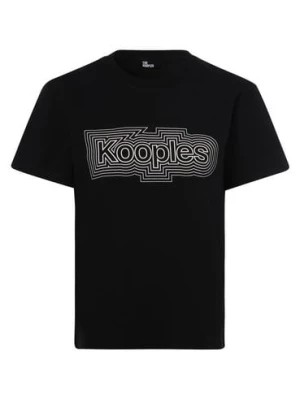 Zdjęcie produktu The Kooples T-shirt damski Kobiety Bawełna czarny nadruk,