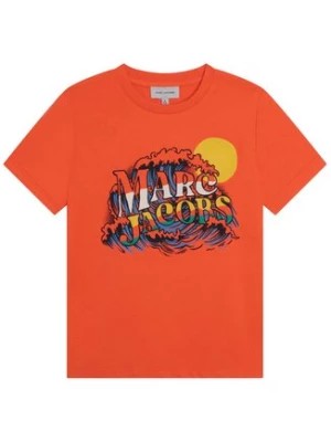 Zdjęcie produktu The Marc Jacobs T-Shirt W25588 S Pomarańczowy Regular Fit