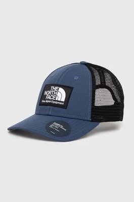 Zdjęcie produktu The North Face czapka z daszkiem kolor niebieski z aplikacją NF0A5FXAHDC1
