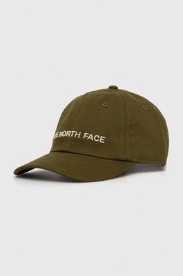 Zdjęcie produktu The North Face czapka z daszkiem kolor zielony z aplikacją NF0A7WHP1IM1